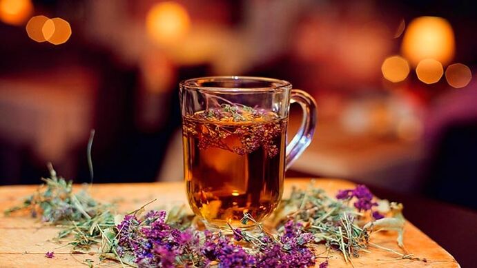 Drinking thyme tea helps enhance the dignity of men