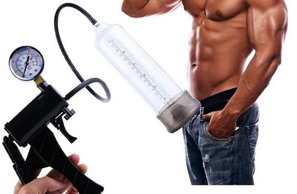 A vacuum pump will help to temporarily increase the size of the penis